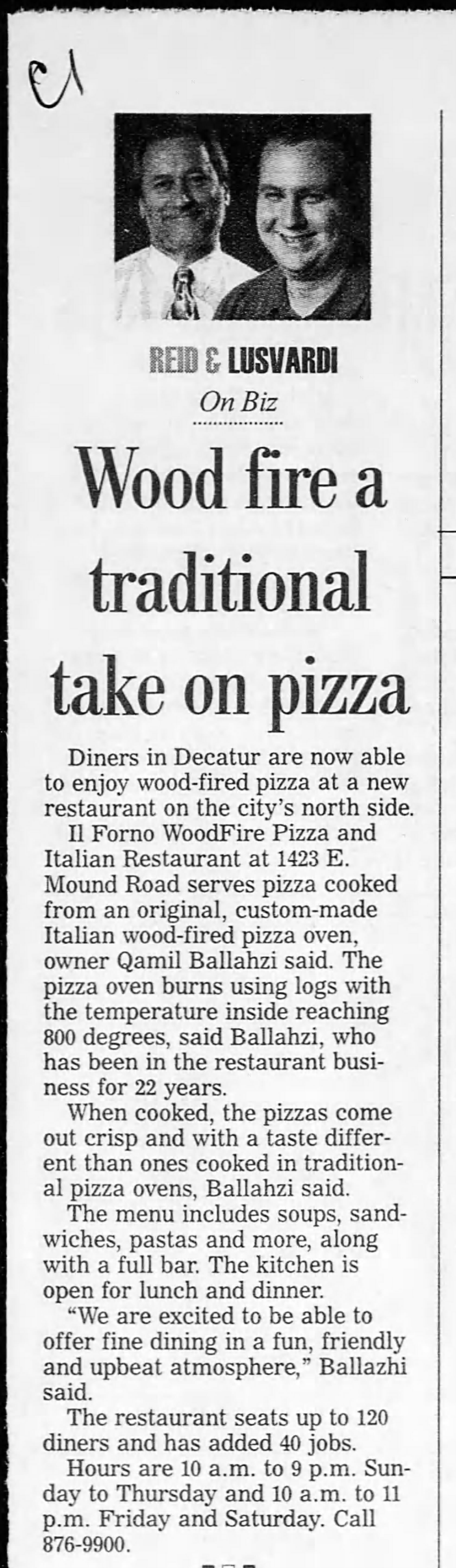 Media Release by Mike Ammons