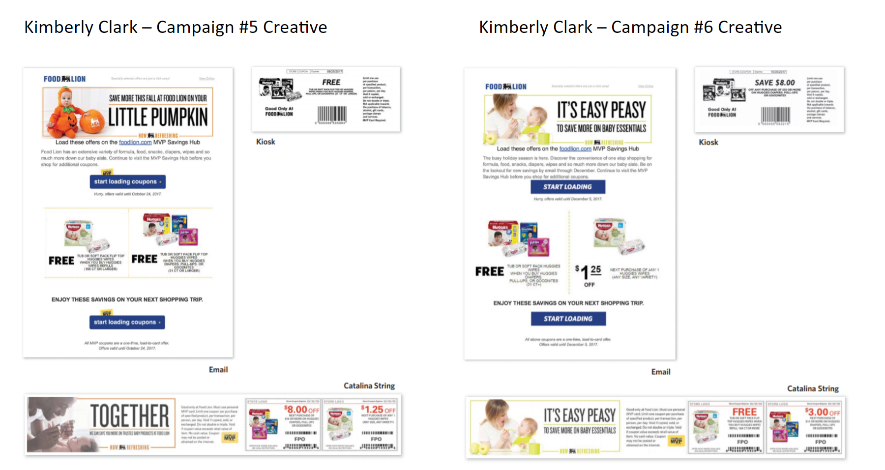 Program Creative - Food Lion